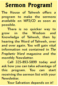 Sermon Program